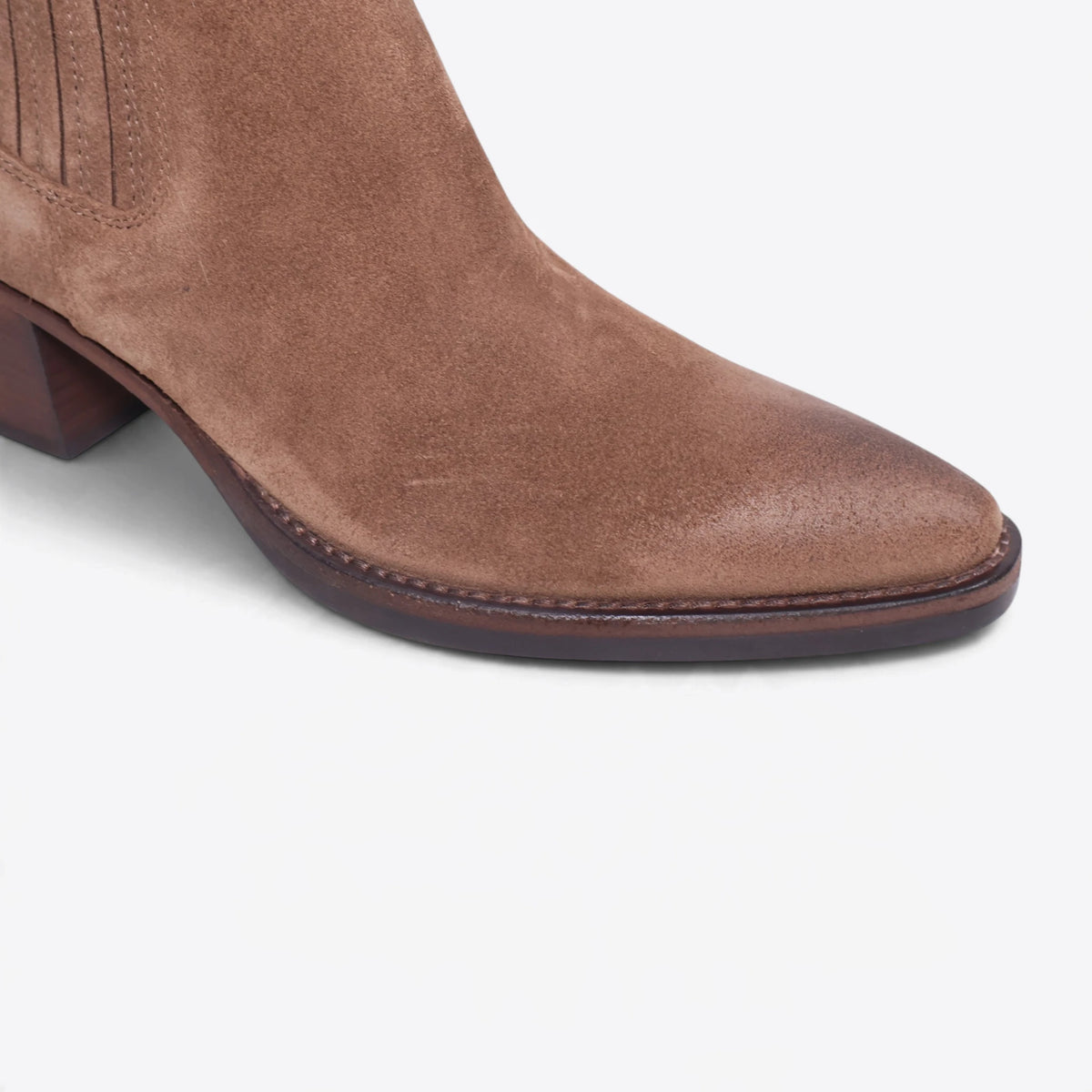 Botín Kennel Marta Suede Tobacco