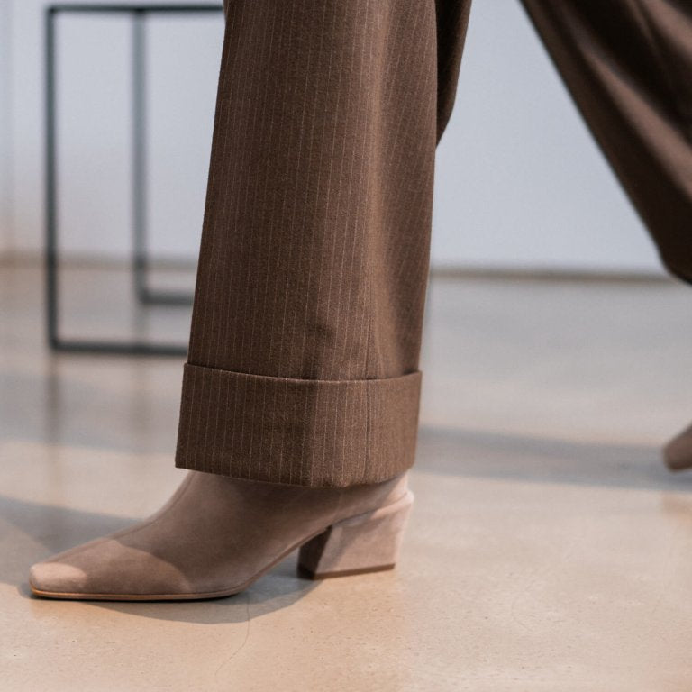 Botín Kennel Nyla Suede Tobacco