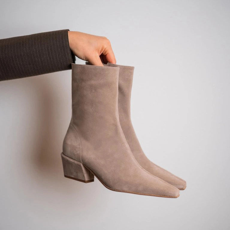 Botín Kennel Nyla Suede Tobacco