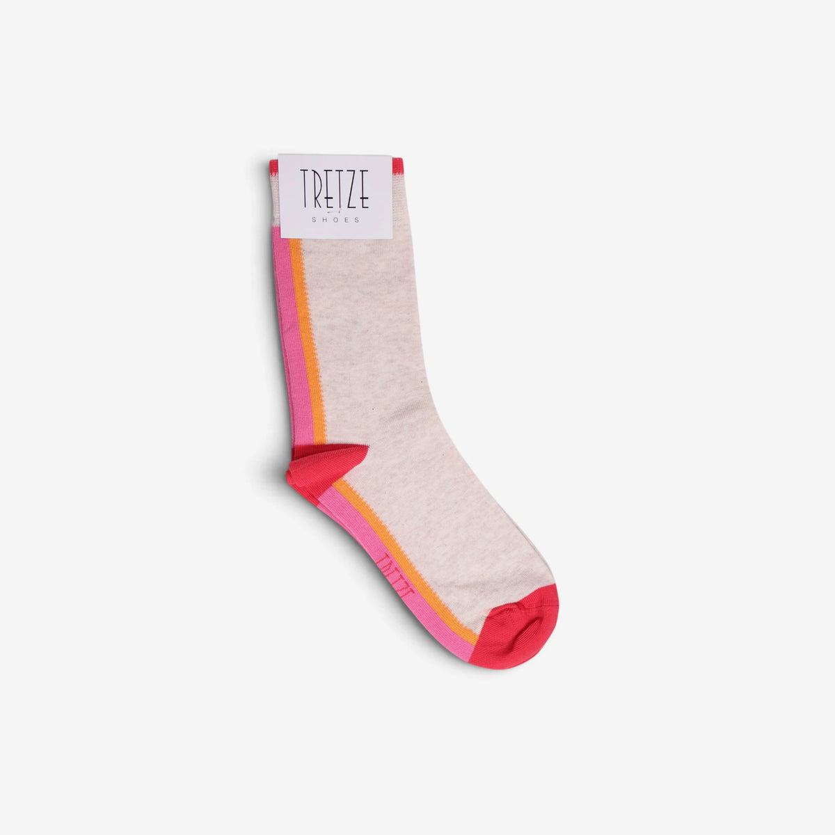 Calcetines Tretze Beige Tricolor