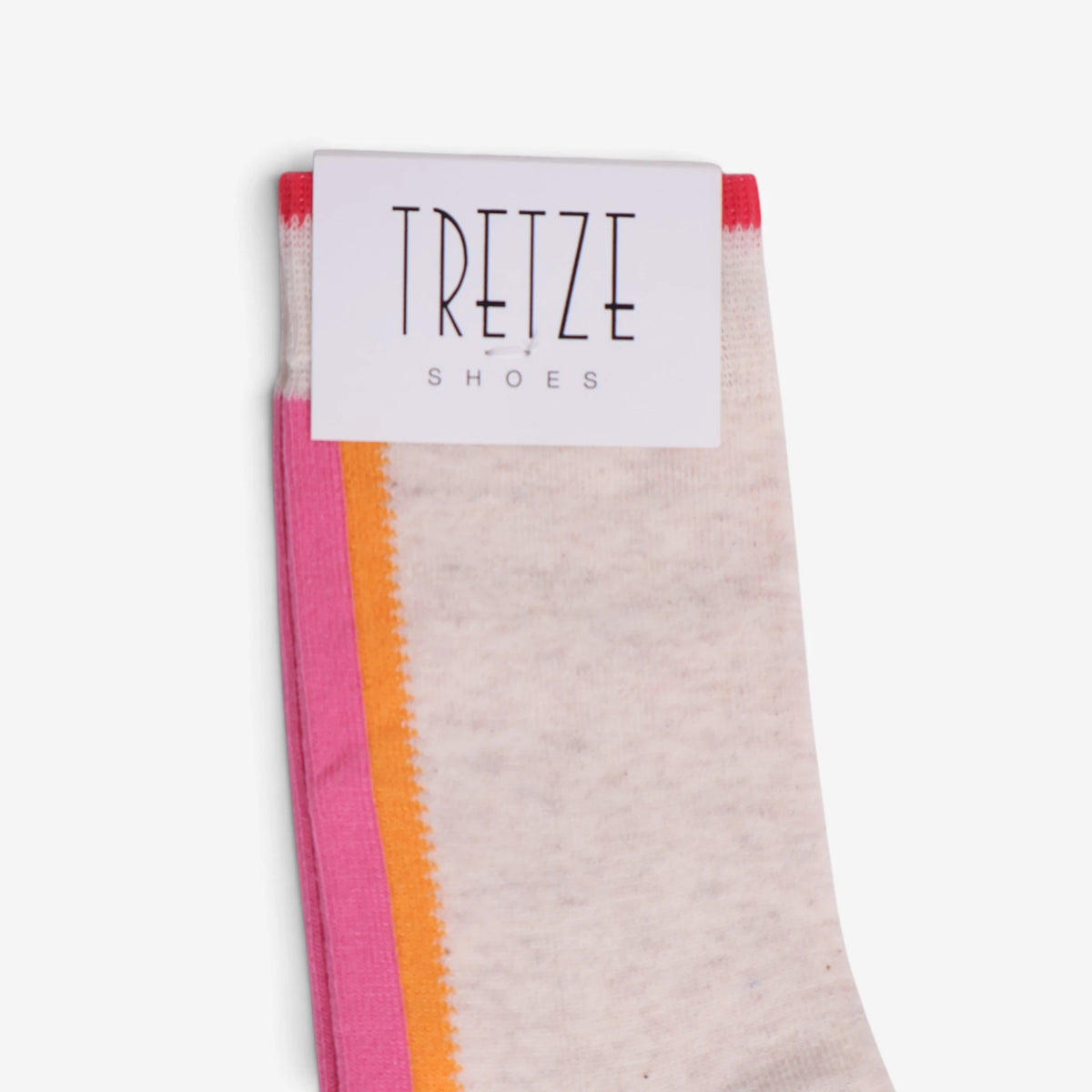 Calcetines Tretze Beige Tricolor