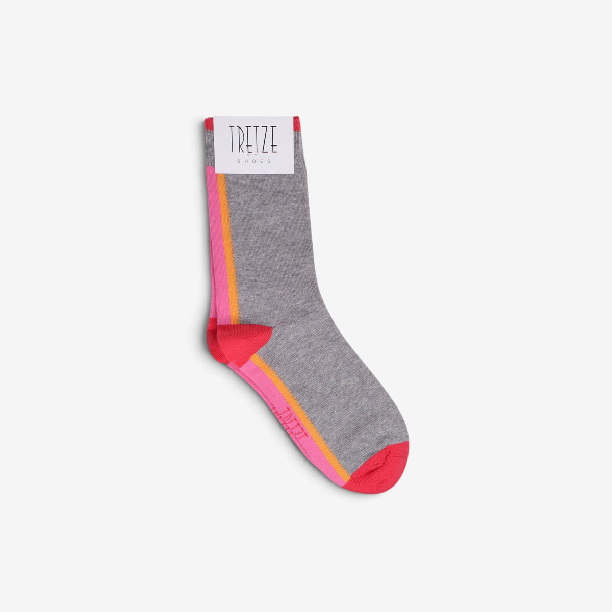 Calcetines Tretze Grises Tricolor