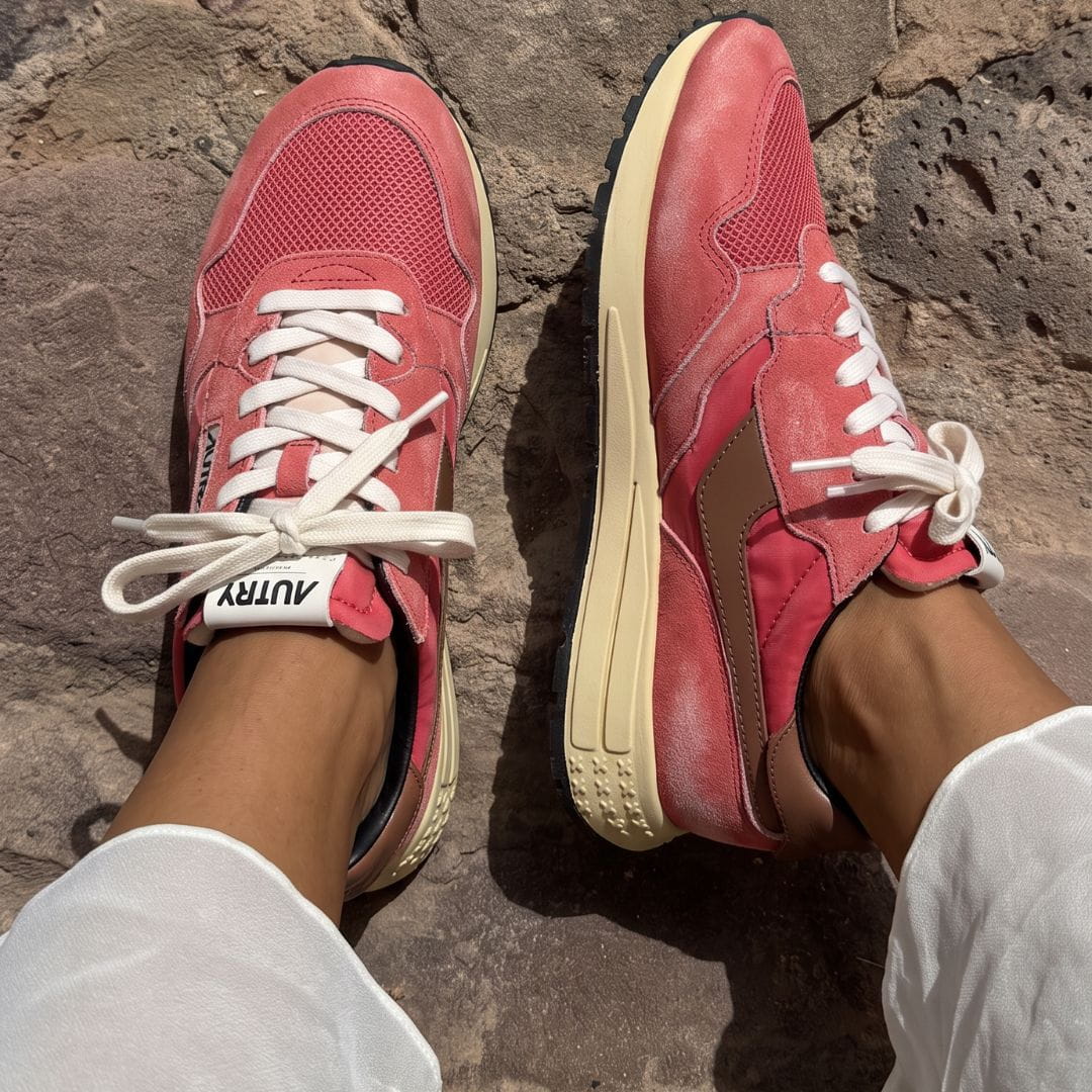Autry Reelwind sneaker rojo vintage