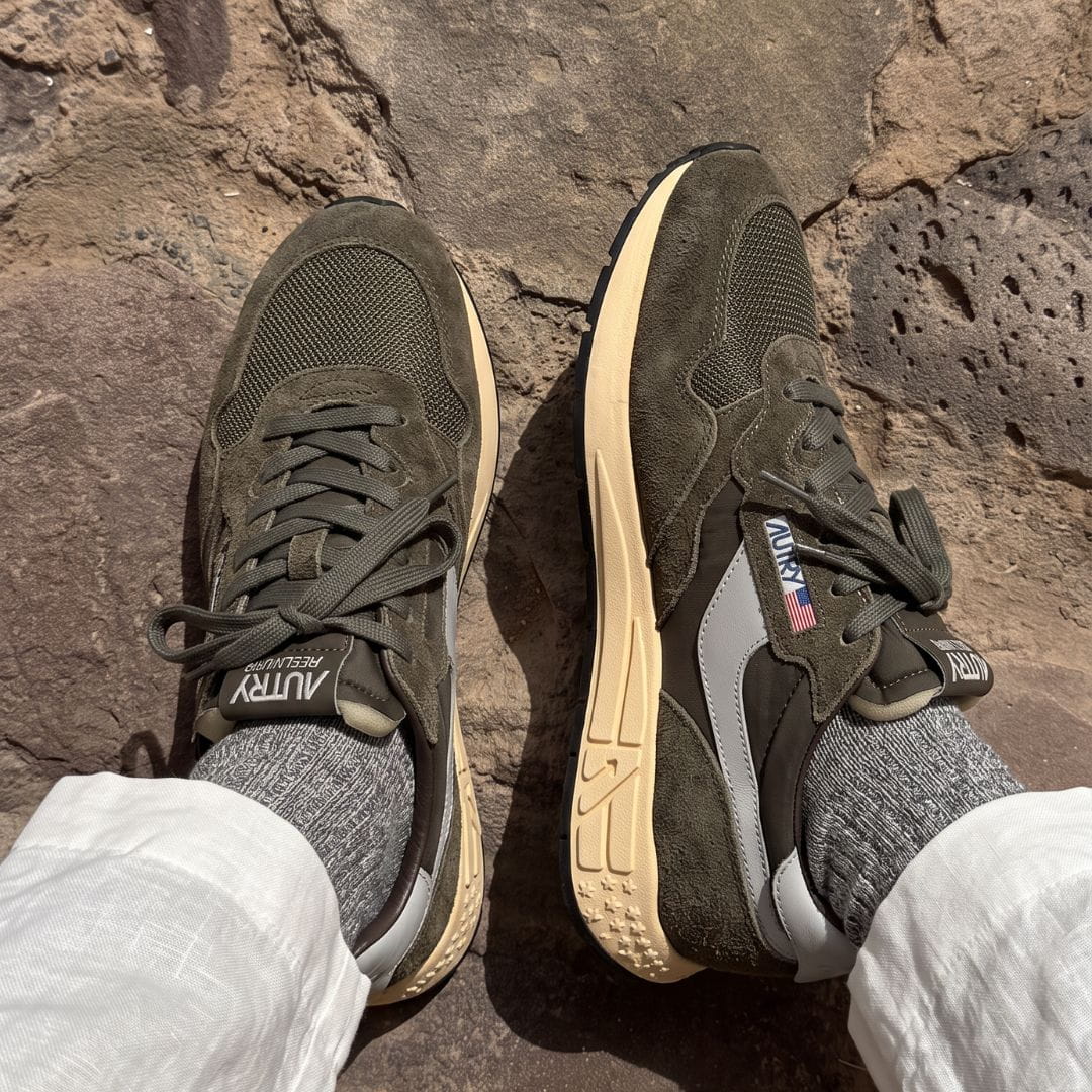 Autry Reelwind Olive sneaker