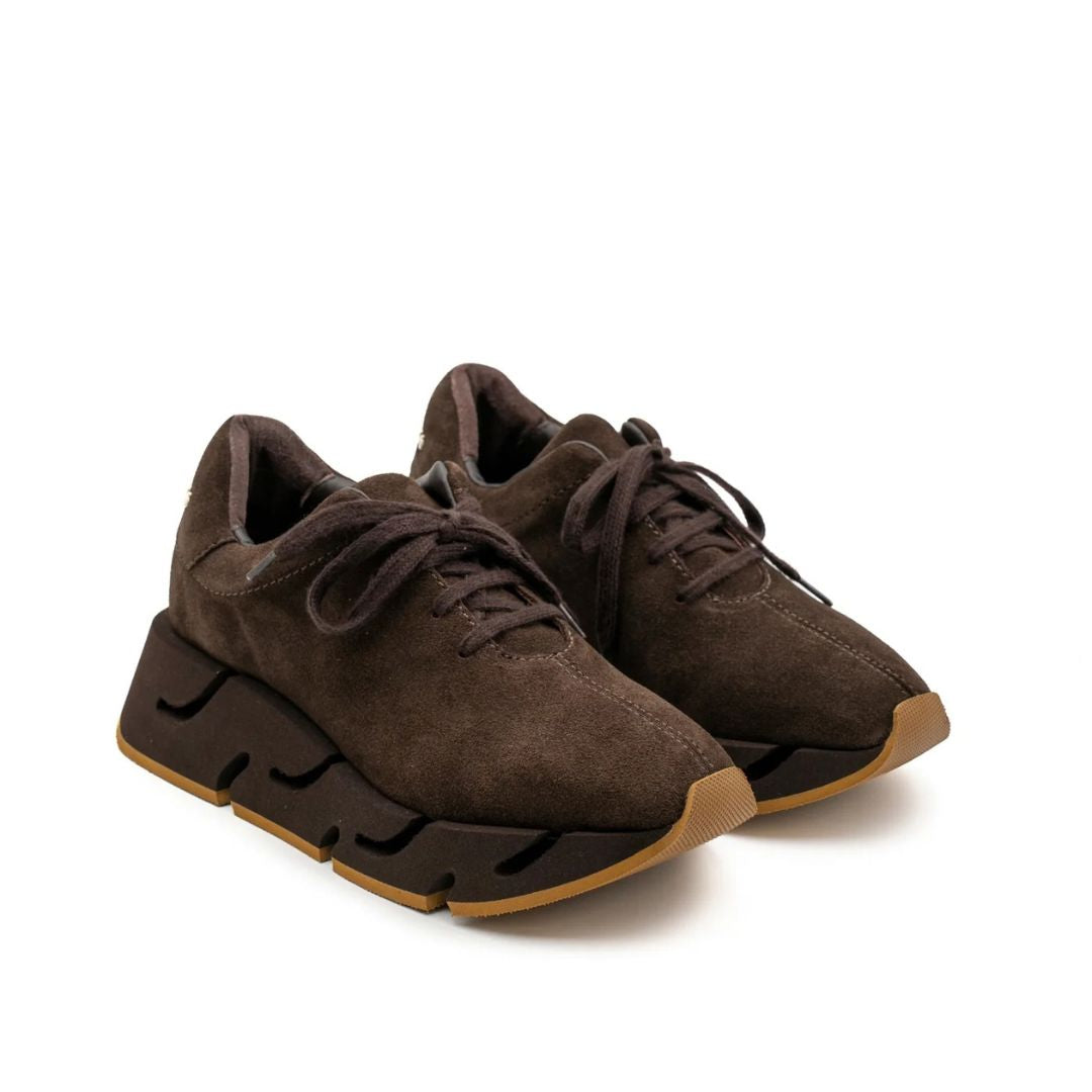 Paloma Barceló Pia Brown sneaker