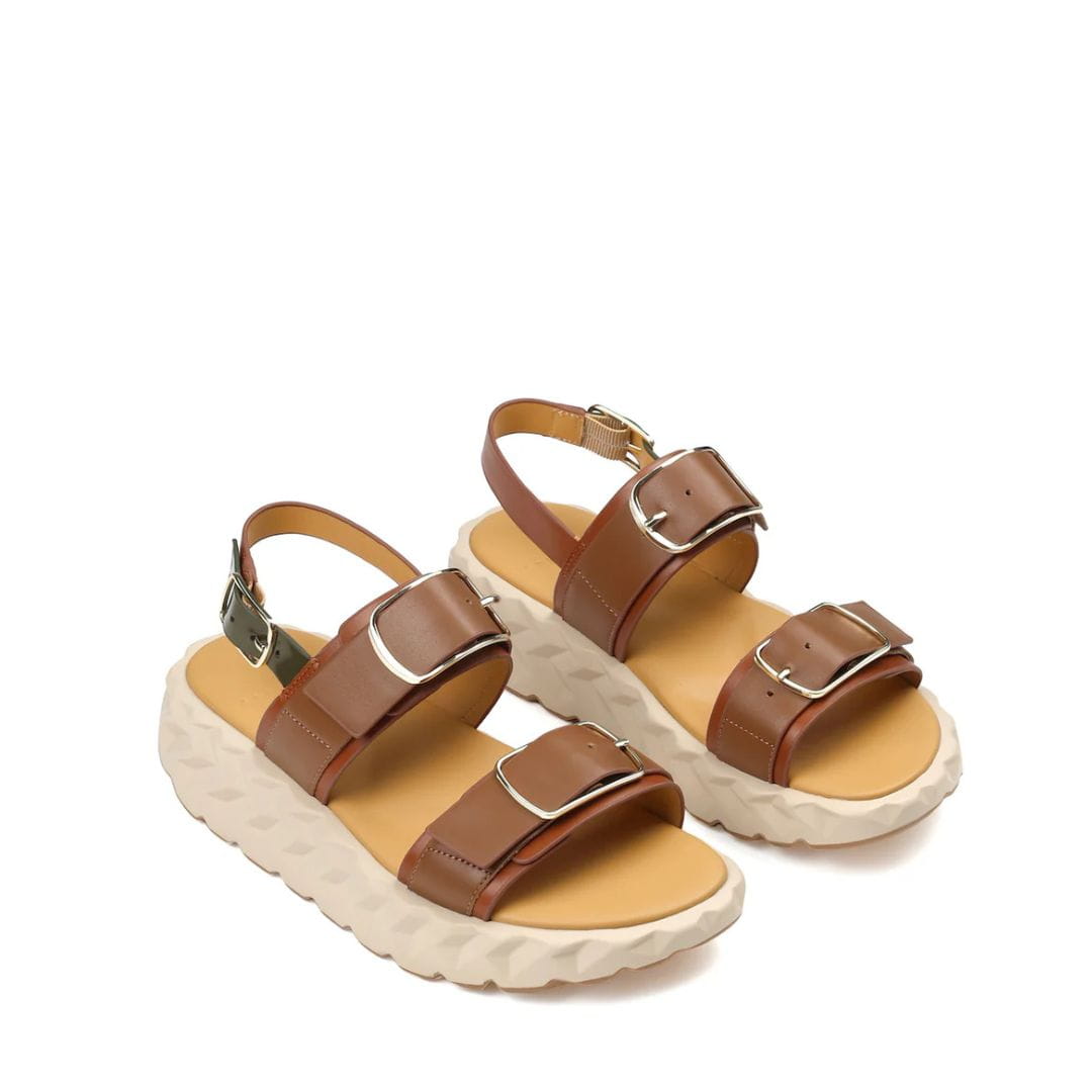 Sandalia 4CCCCEES Jabara Sandy Brown