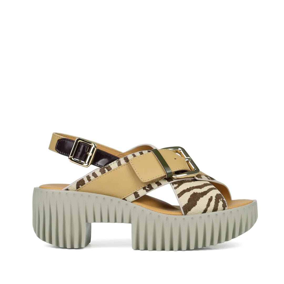 Sandalia 4CCCCEES Plia Juno Zebra Mix