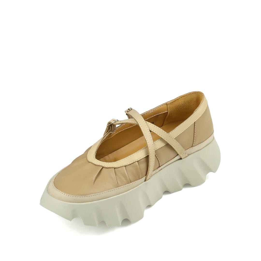 Sandalia 4CCCCEES Tura Bom Beige