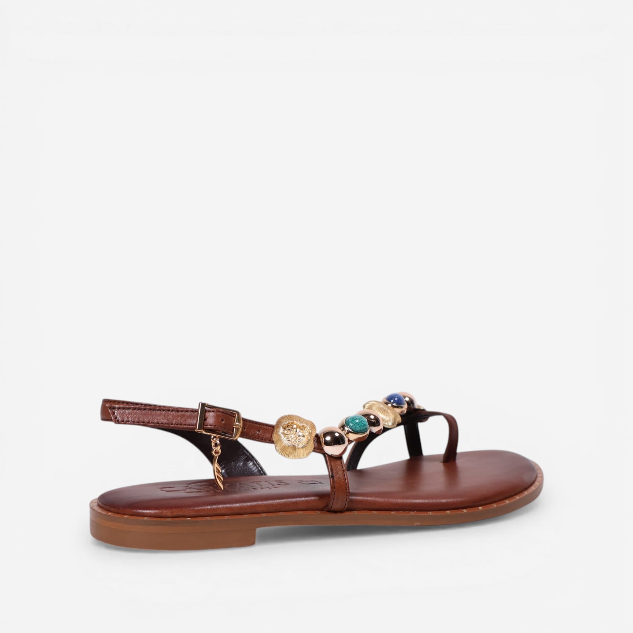Sandalia Caryatis Agnes brown