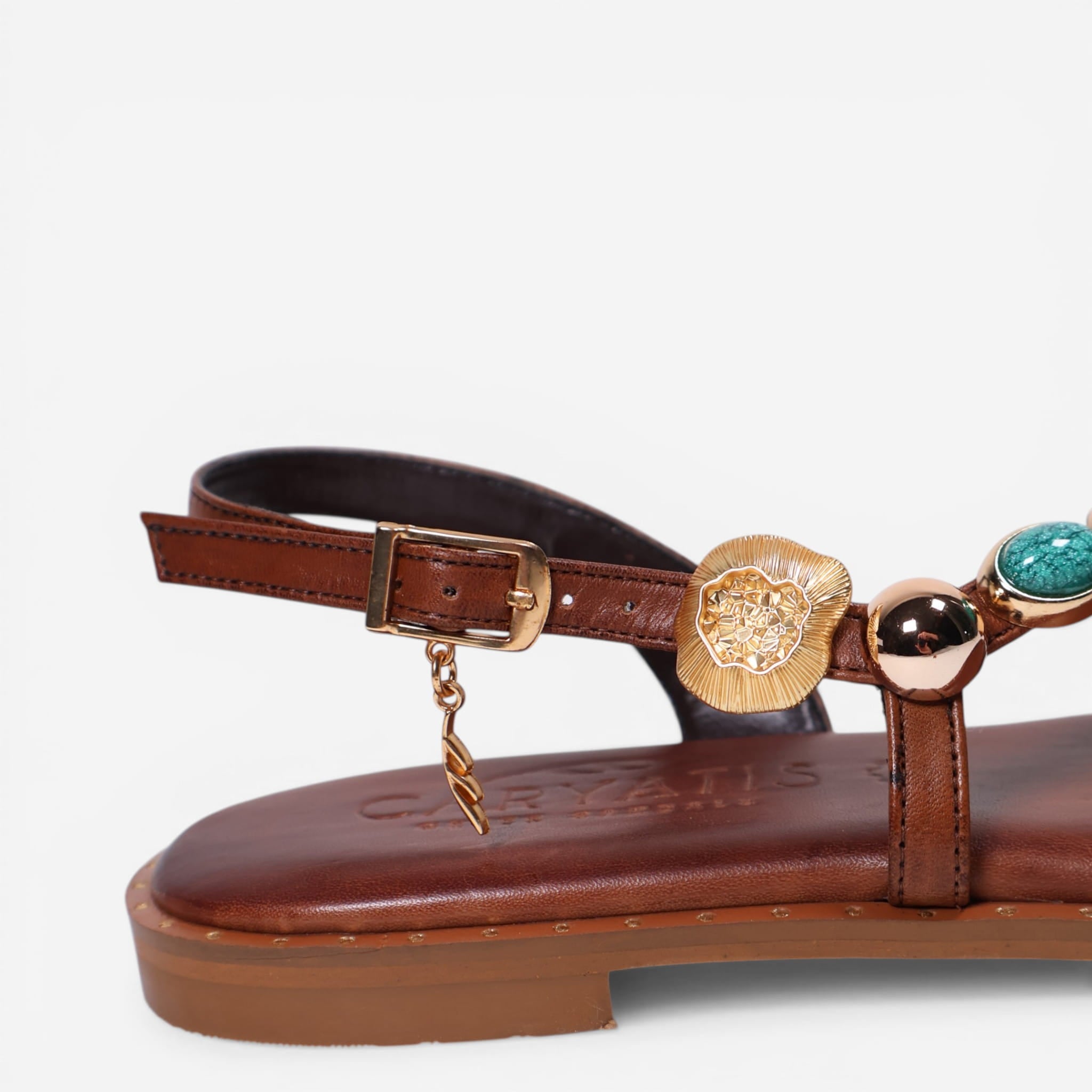 Sandalia Caryatis Agnes brown