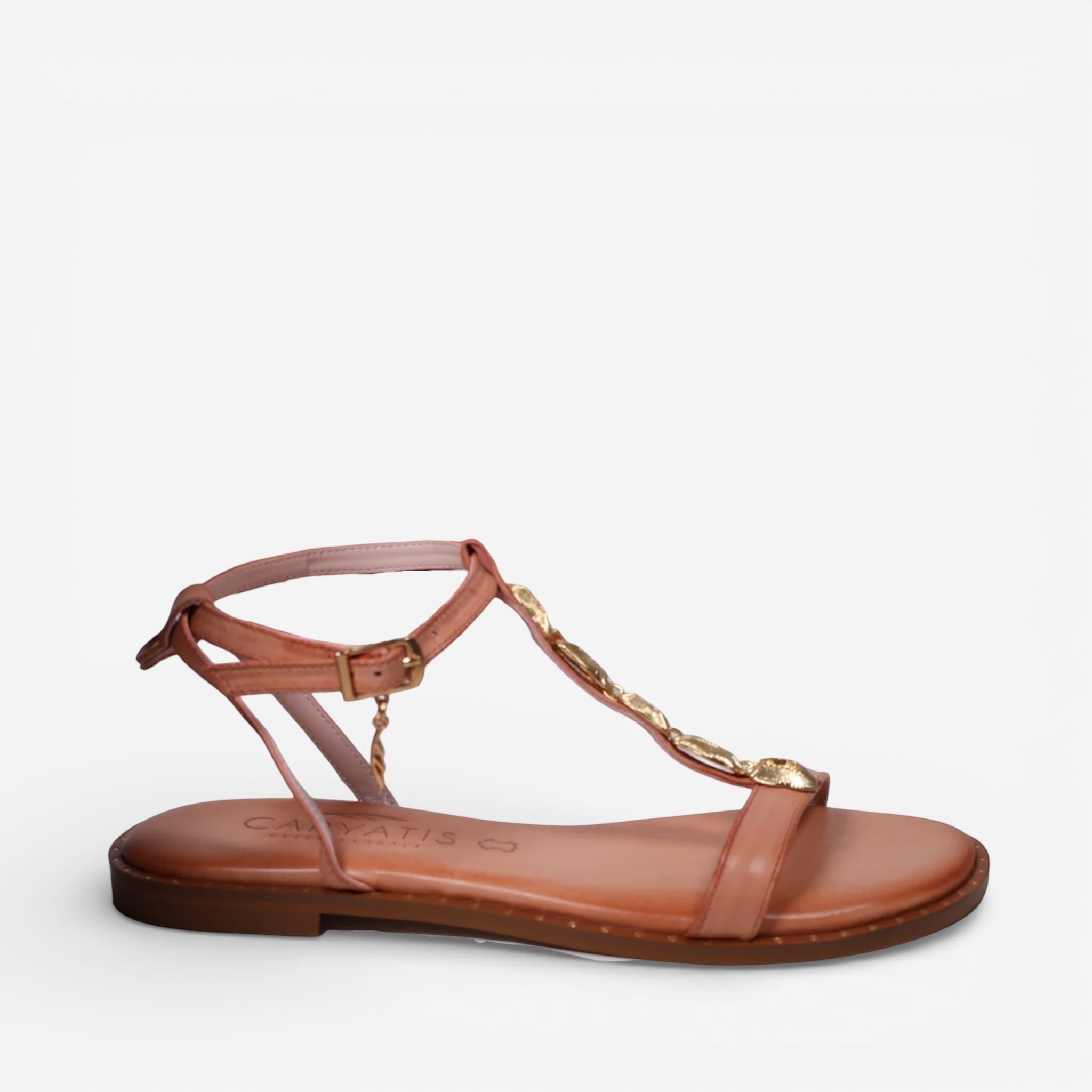 Sandalia Caryatis Melina camel