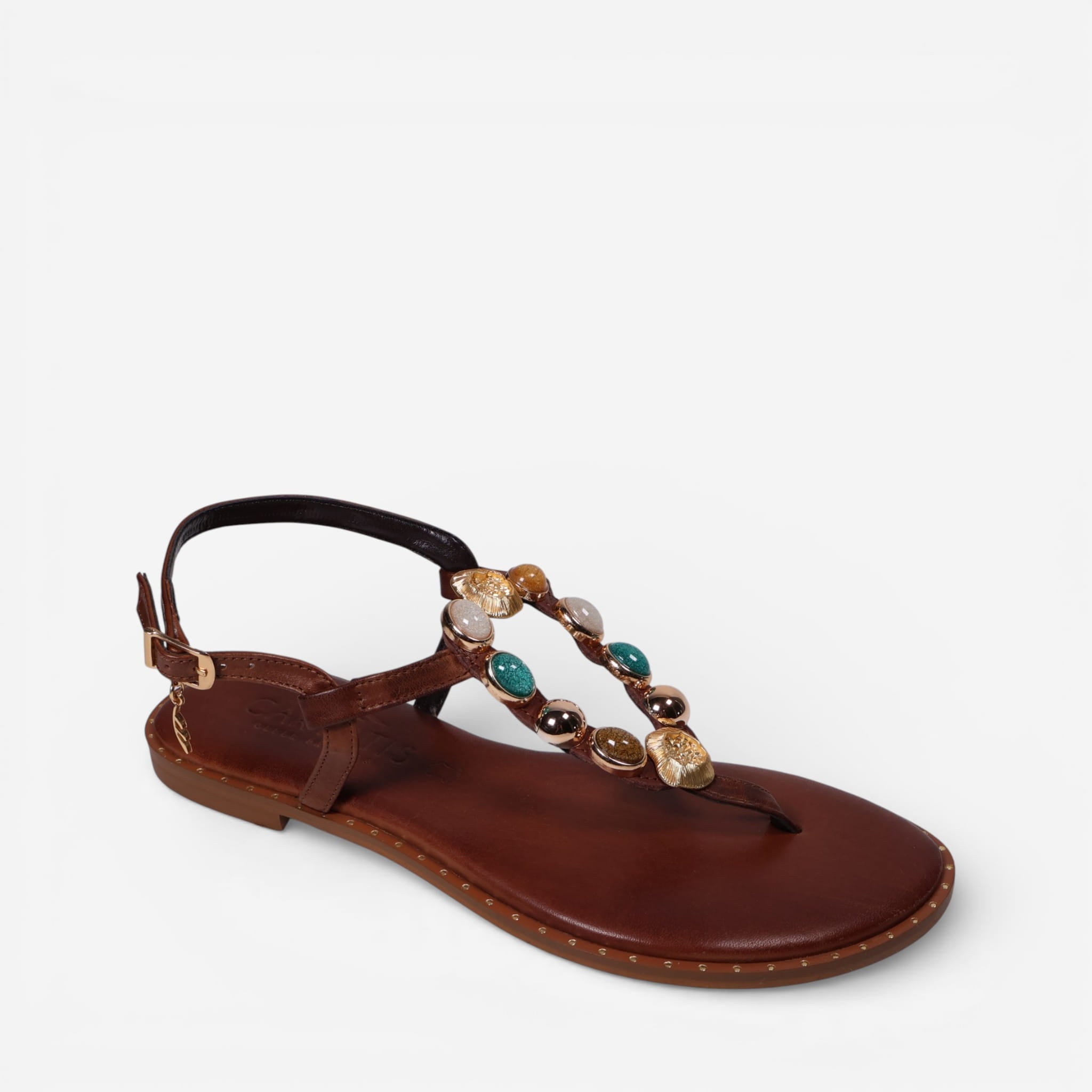 Sandalia Caryatis Zefi brown