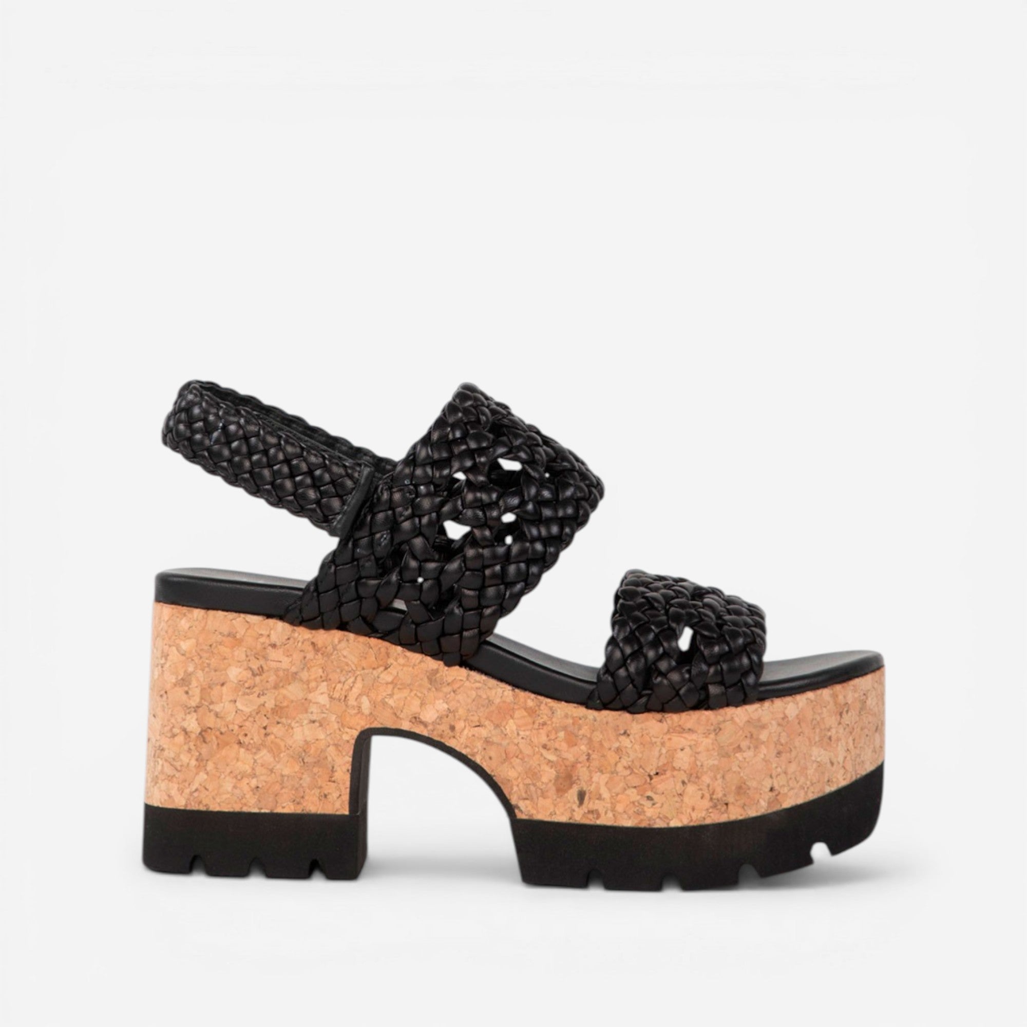 Sandalia Homers Venice Trenza black