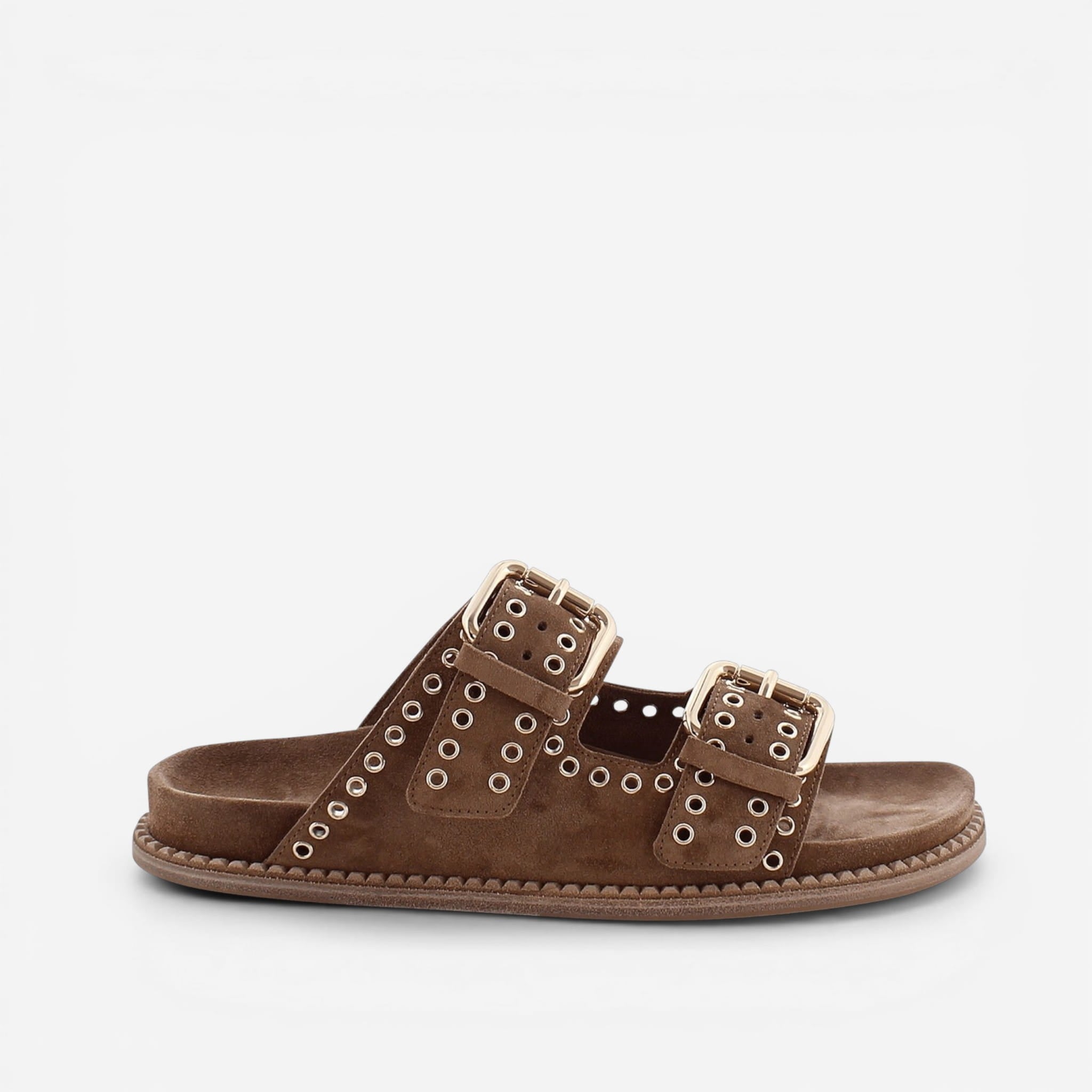 Sandalia Kennel Mimi gold brown