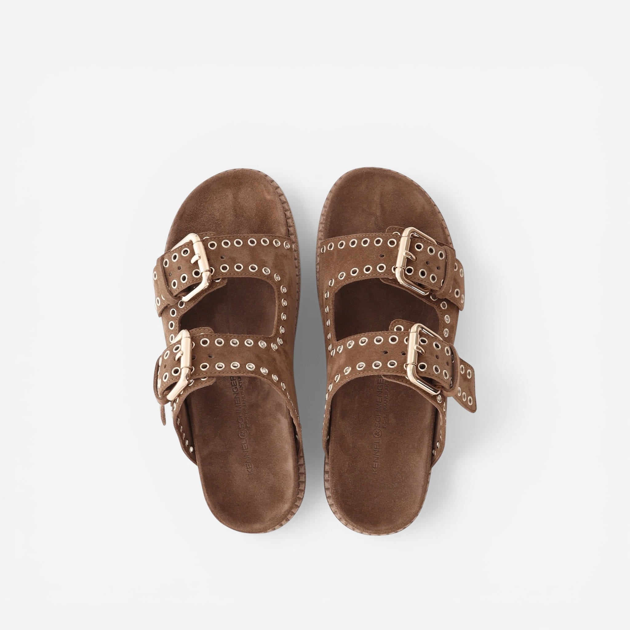 Sandalia Kennel Mimi gold brown