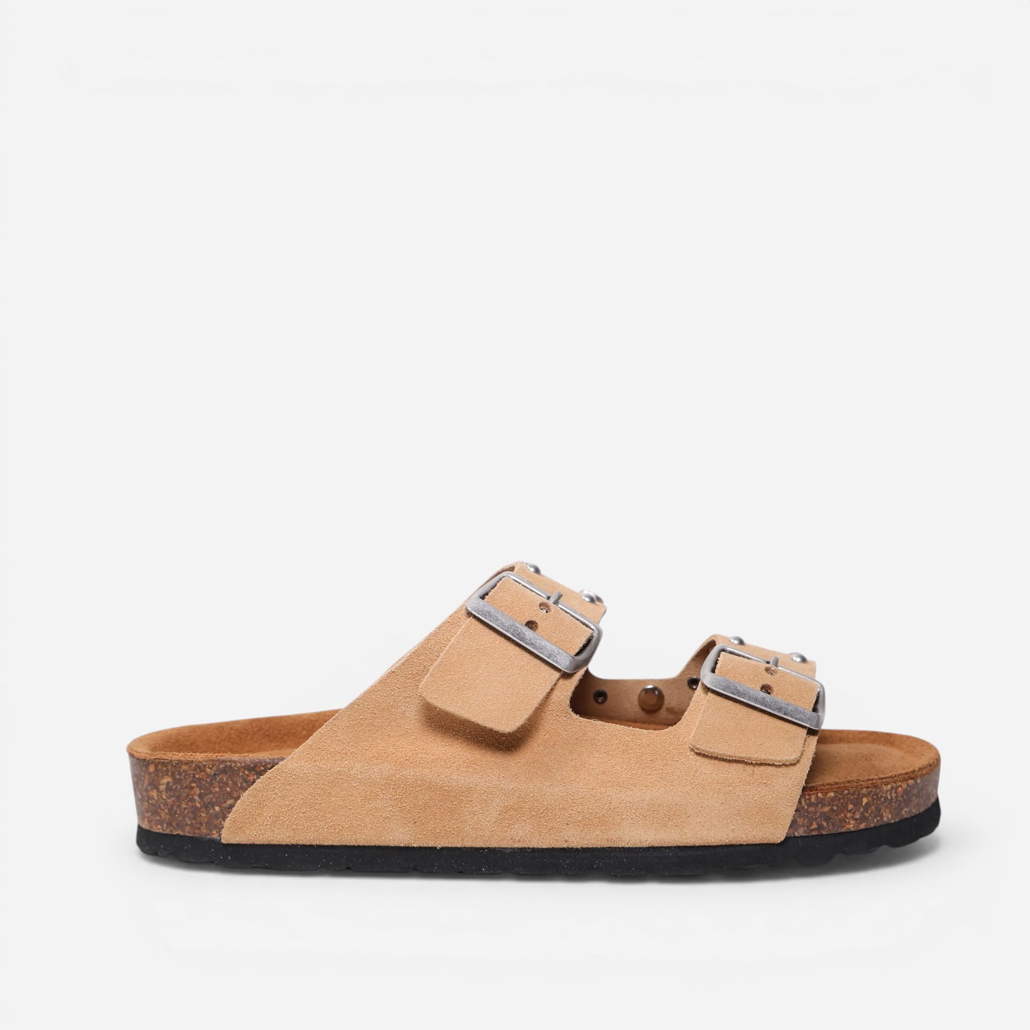 Sandalia Post & Co Beige