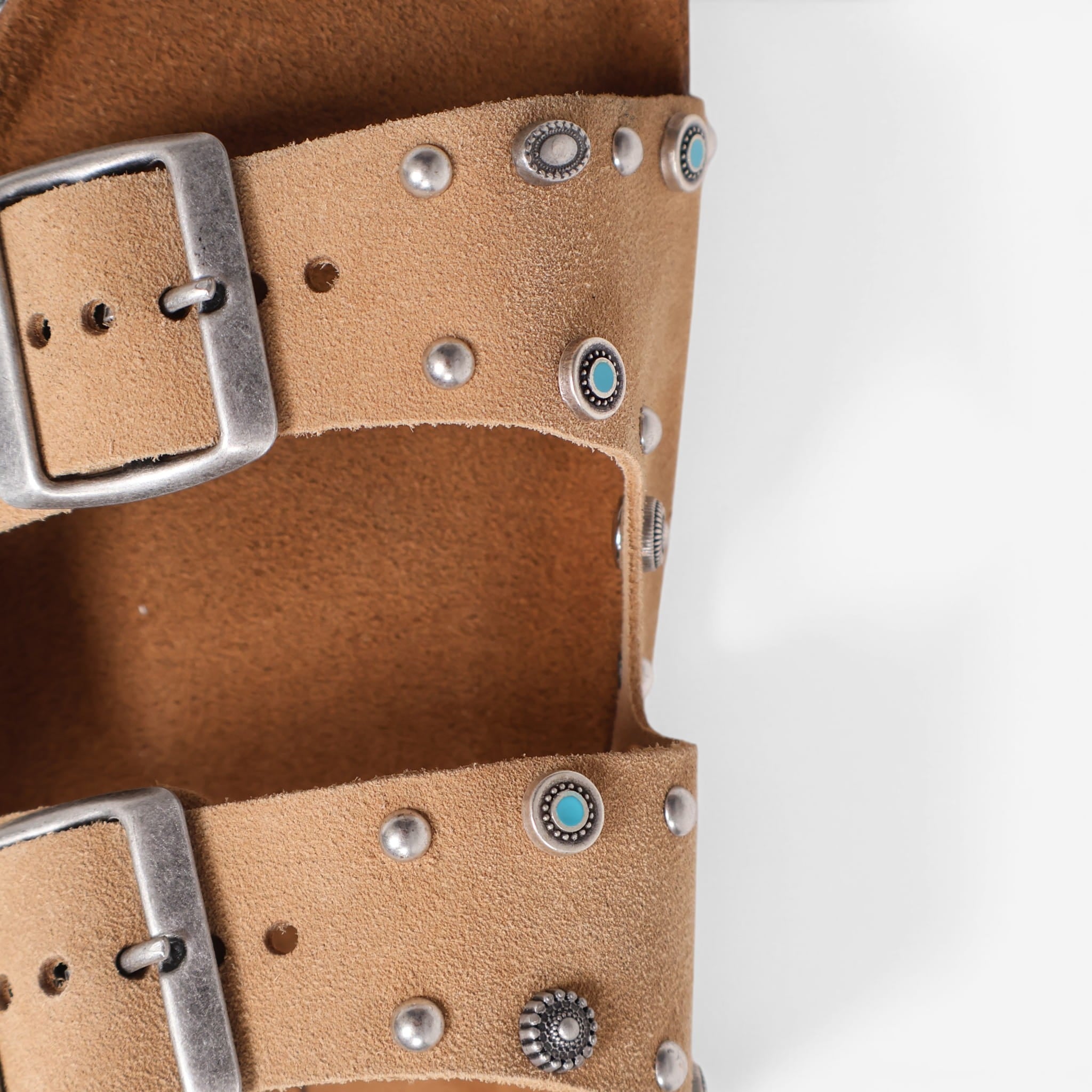 Sandalia Post & Co Beige