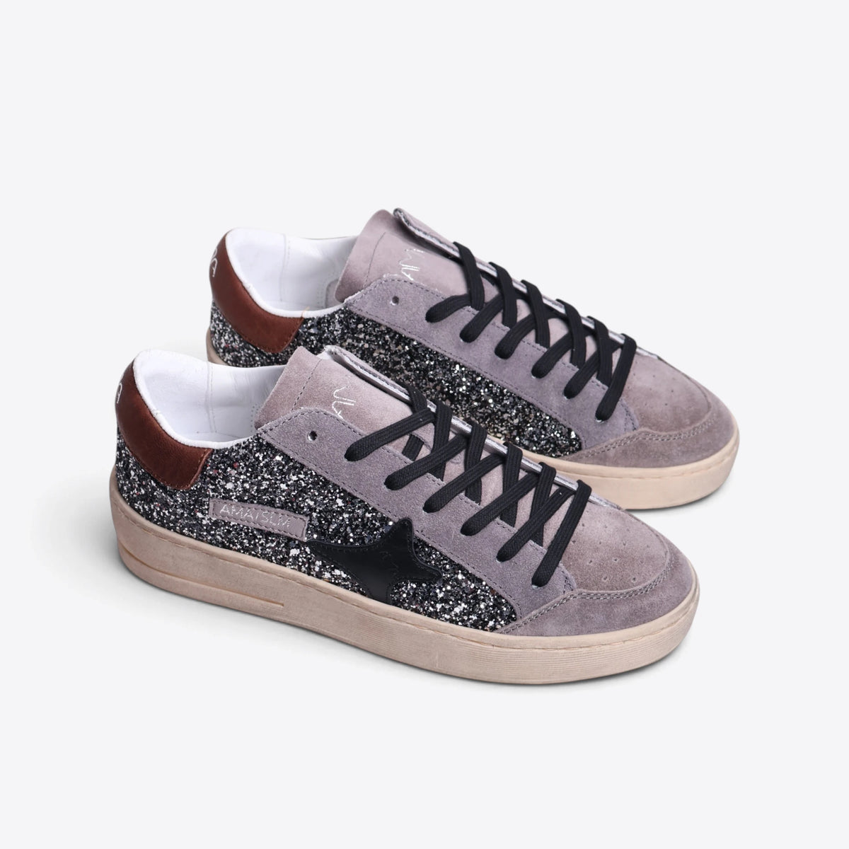Sneaker Ama Brand Glitter gris