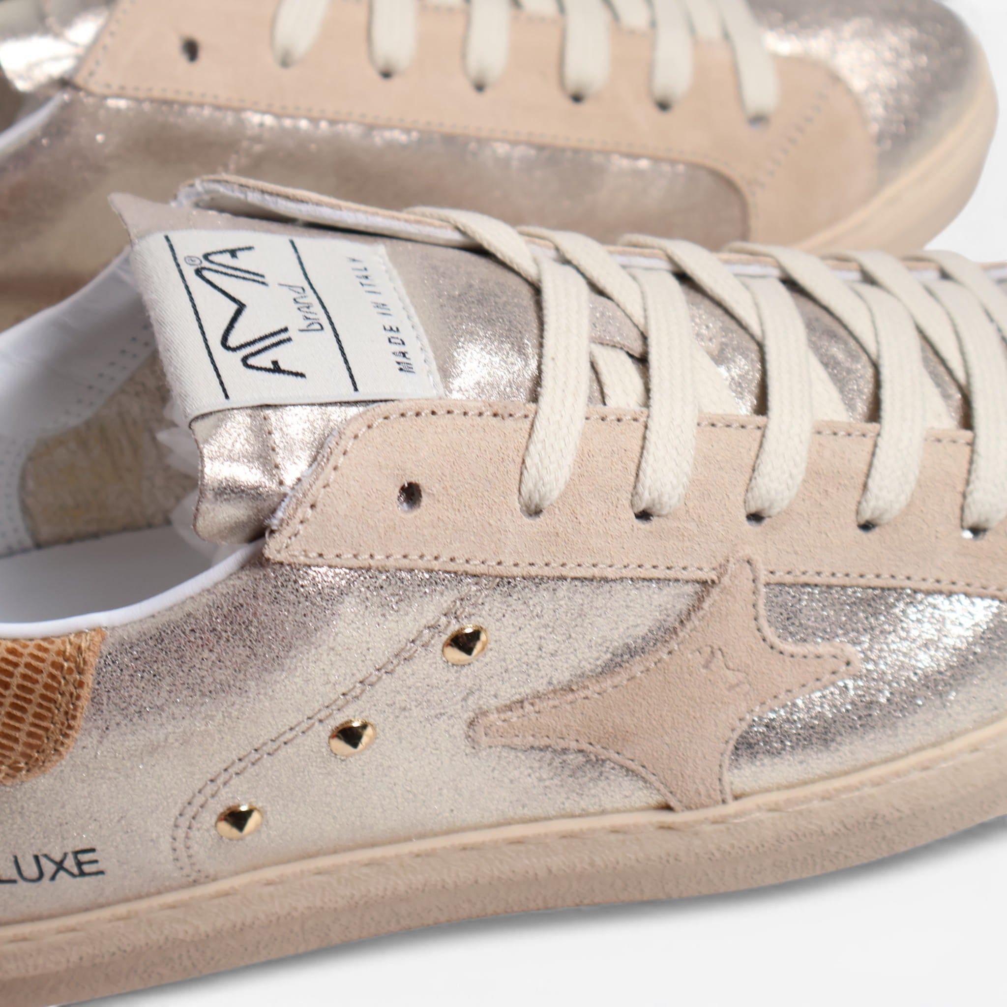 Sneaker Ama Brand beige-metal