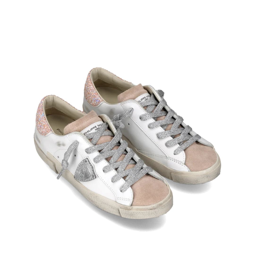 Sneaker Philippe Model PRSX Talonera rosa
