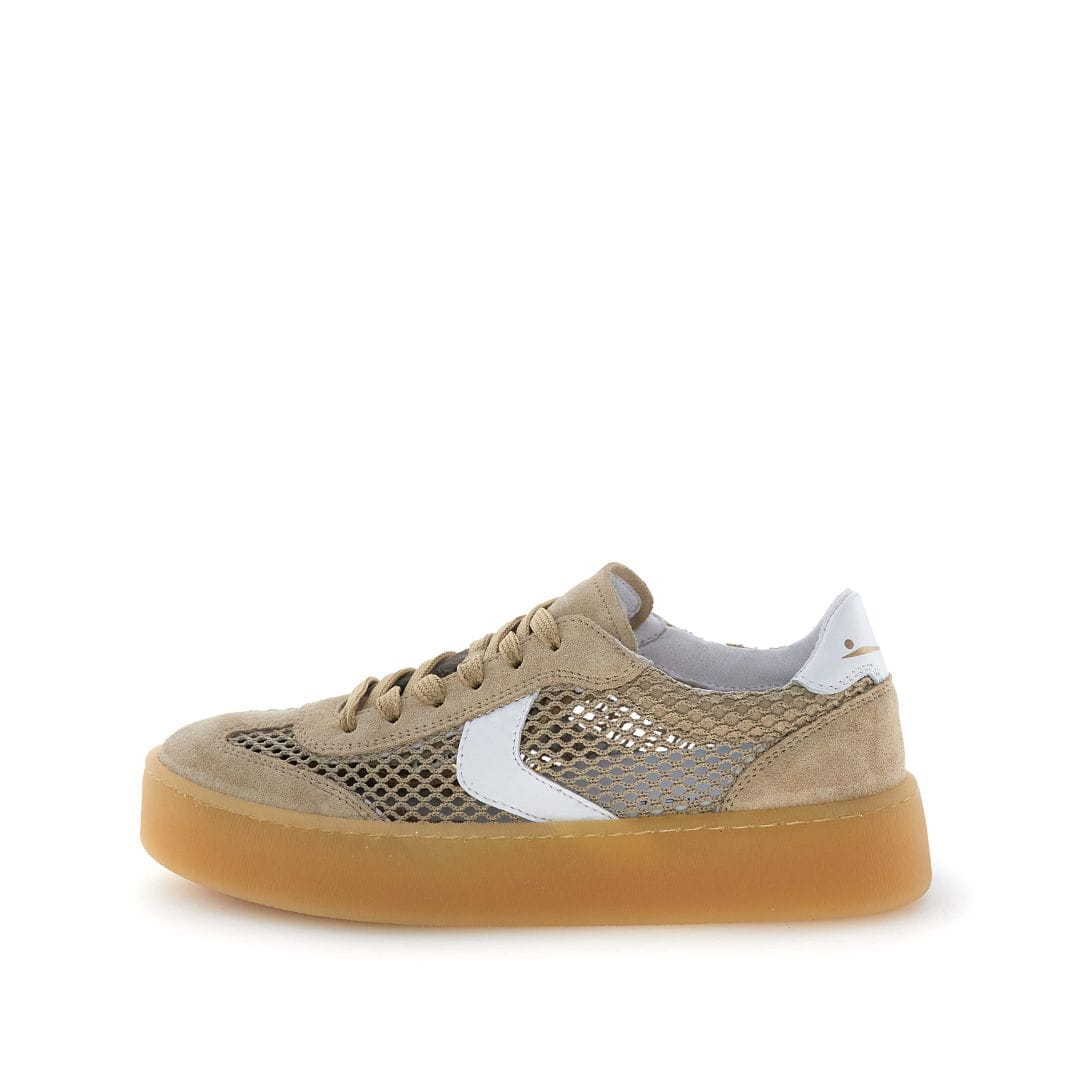 Sneaker Voile Blanche Mind Beige