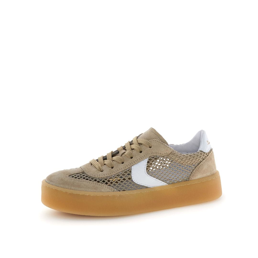 Sneaker Voile Blanche Mind Beige