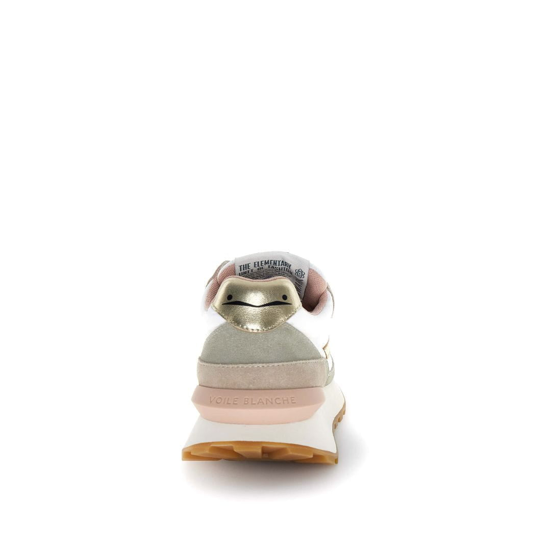 Sneaker Voile Blanche Qwark Metalic