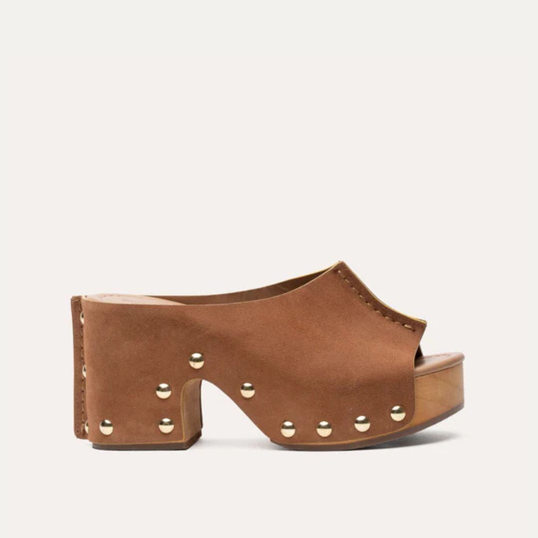 Zueco Claire Charlotte Elise brandy