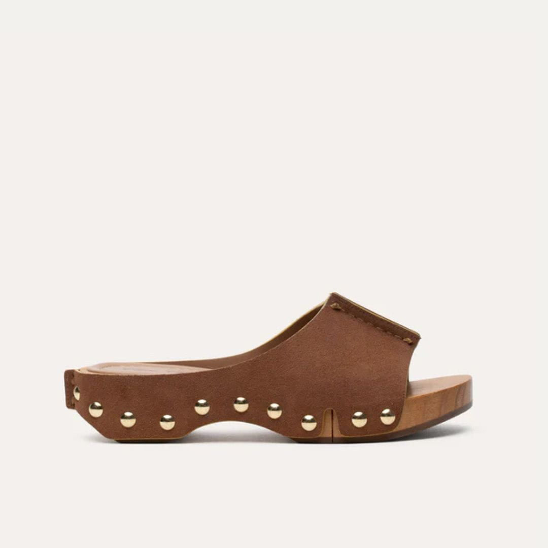 Zueco Claire Charlotte Luna brandy